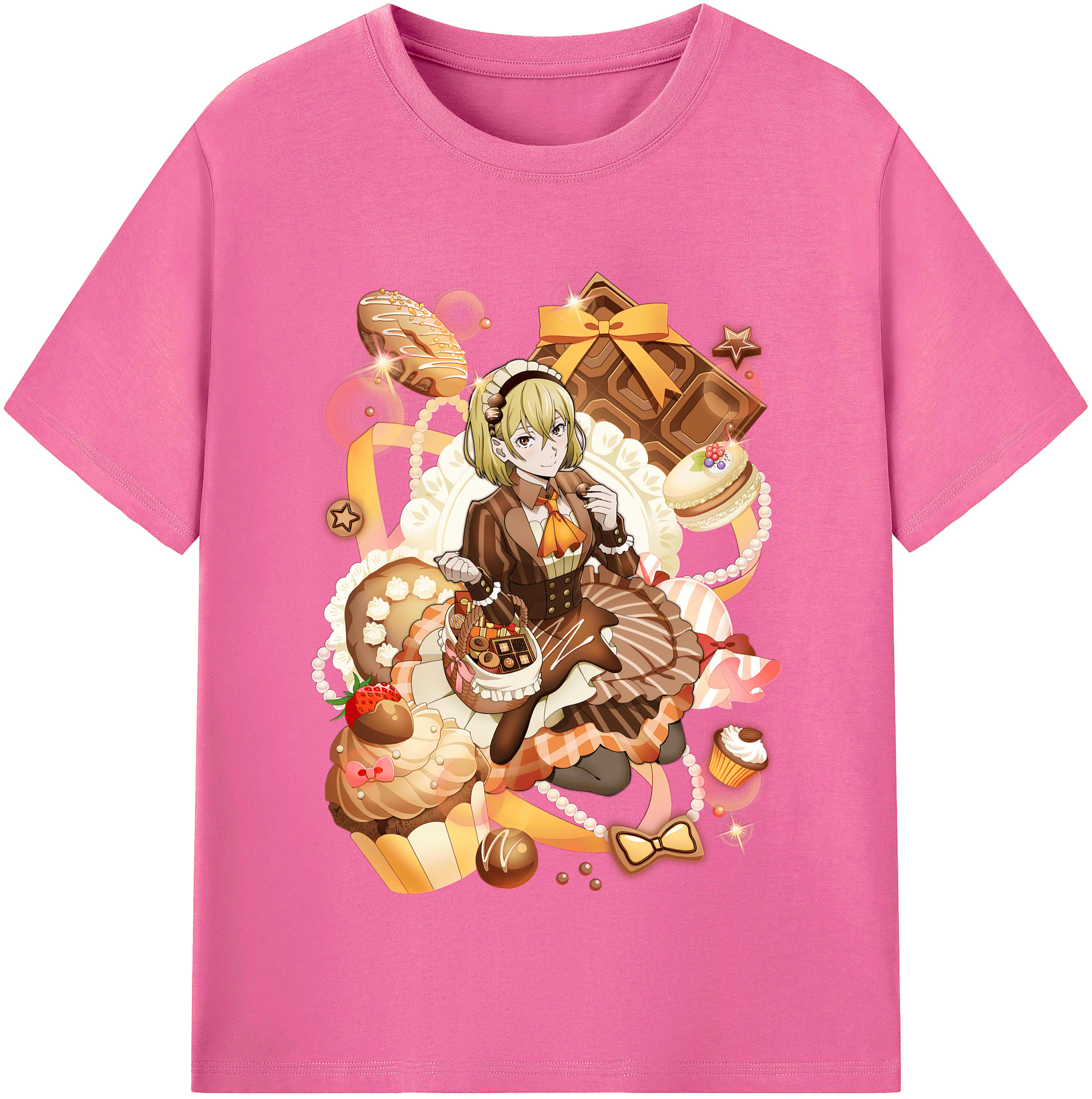 （画像用） 文豪ストレイドッグス Bungo Stray Dogs レディースカジュアルプリントTシャツ（綿100％）